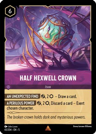 Half Hexwell Crown (65/204) [Shimmering Skies] | Grognard Games