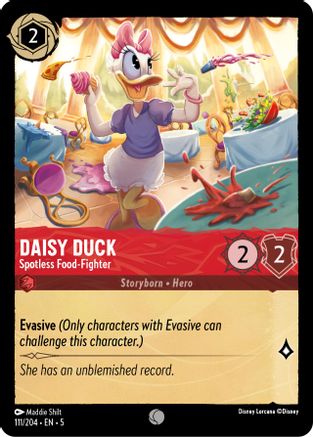 Daisy Duck - Spotless Food-Fighter (111/204) [Shimmering Skies] | Grognard Games