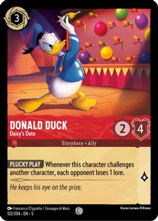Donald Duck - Daisy's Date (122/204) [Shimmering Skies] | Grognard Games