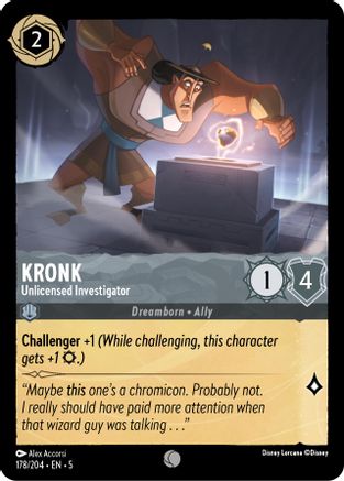 Kronk - Unlicensed Investigator (178/204) [Shimmering Skies] | Grognard Games
