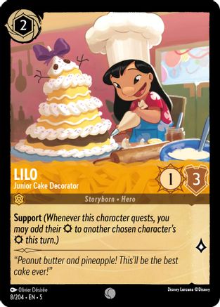 Lilo - Junior Cake Decorator (8/204) [Shimmering Skies] | Grognard Games