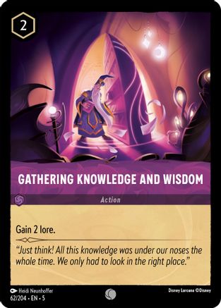 Gathering Knowledge and Wisdom (62/204) [Shimmering Skies] | Grognard Games
