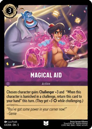 Magical Aid (63/204) [Shimmering Skies] | Grognard Games