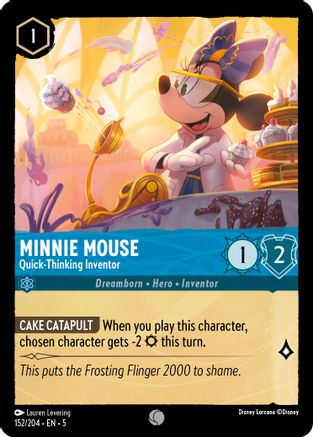 Minnie Mouse - Quick-Thinking Inventor (152/204) [Shimmering Skies] | Grognard Games