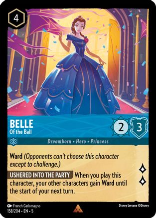 Belle - Of the Ball (158/204) [Shimmering Skies] | Grognard Games