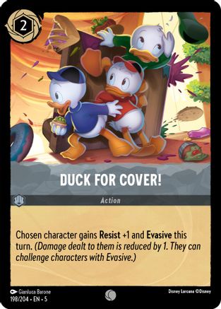 Duck for Cover! (198/204) [Shimmering Skies] | Grognard Games