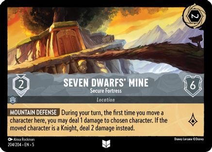 Seven Dwarfs' Mine - Secure Fortress (204/204) [Shimmering Skies] | Grognard Games