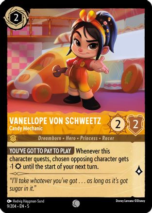 Vanellope von Schweetz - Candy Mechanic (9/204) [Shimmering Skies] | Grognard Games