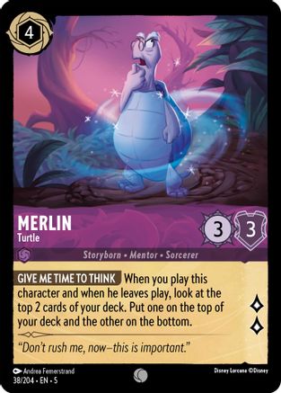Merlin - Turtle (38/204) [Shimmering Skies] | Grognard Games