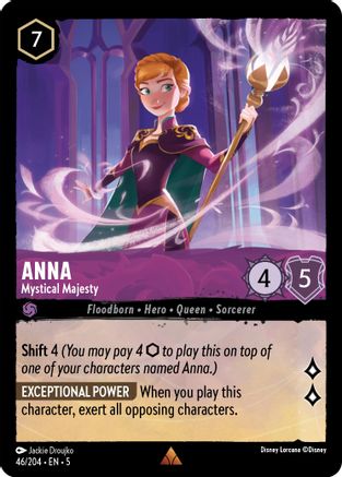 Anna - Mystical Majesty (46/204) [Shimmering Skies] | Grognard Games