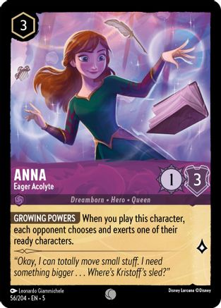 Anna - Eager Acolyte (56/204) [Shimmering Skies] | Grognard Games