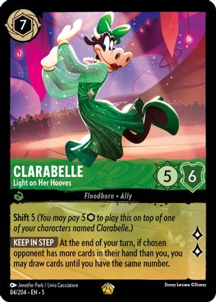 Clarabelle - Light on Her Hooves (84/204) [Shimmering Skies] | Grognard Games
