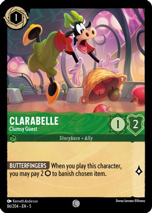 Clarabelle - Clumsy Guest (86/204) [Shimmering Skies] | Grognard Games