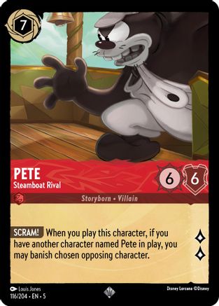 Pete - Steamboat Rival (116/204) [Shimmering Skies] | Grognard Games