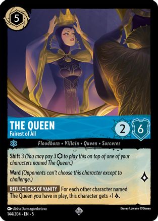 The Queen - Fairest of All (144/204) [Shimmering Skies] | Grognard Games