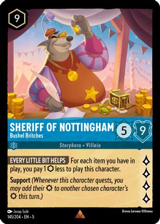 Sheriff of Nottingham - Bushel Britches (145/204) [Shimmering Skies] | Grognard Games