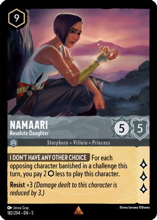 Namaari - Resolute Daughter (182/204) [Shimmering Skies] | Grognard Games