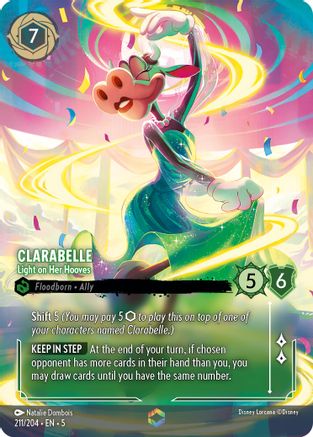 Clarabelle - Light on Her Hooves (Enchanted) (211/204) [Shimmering Skies] | Grognard Games