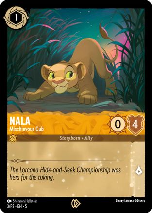 Nala - Mischievous Cub (3) [Promo Cards] | Grognard Games