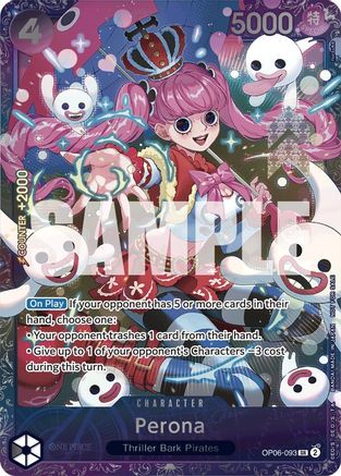 Perona (Treasure Cup 2024) (OP06-093) - One Piece Promotion Cards Foil | Grognard Games