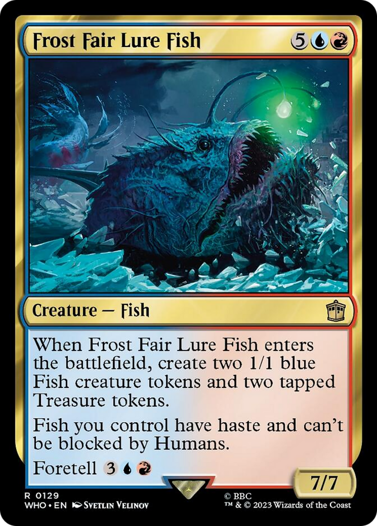 Frost Fair Lure Fish [Doctor Who] | Grognard Games