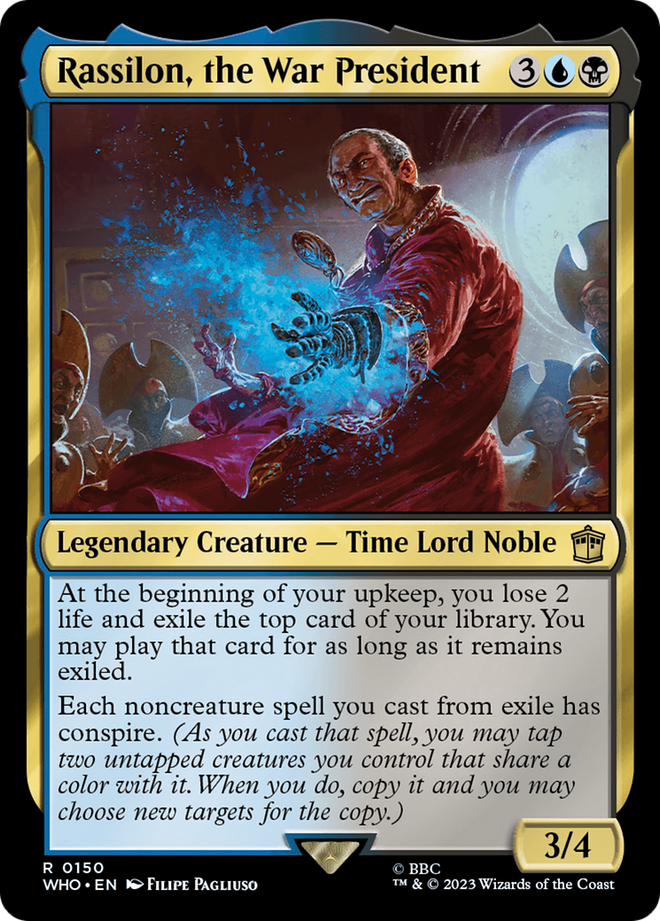 Rassilon, the War President [Doctor Who] | Grognard Games