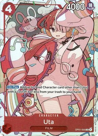 Uta - OP01-005 (Premium Card Collection -Uta-) (OP01-005) - One Piece Promotion Cards Foil | Grognard Games