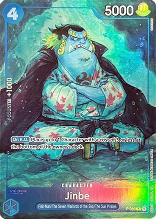 Jinbe (Premium Card Collection -BANDAI CARD GAMES Fest. 23-24 Edition-) (P-030) - One Piece Promotion Cards Foil | Grognard Games