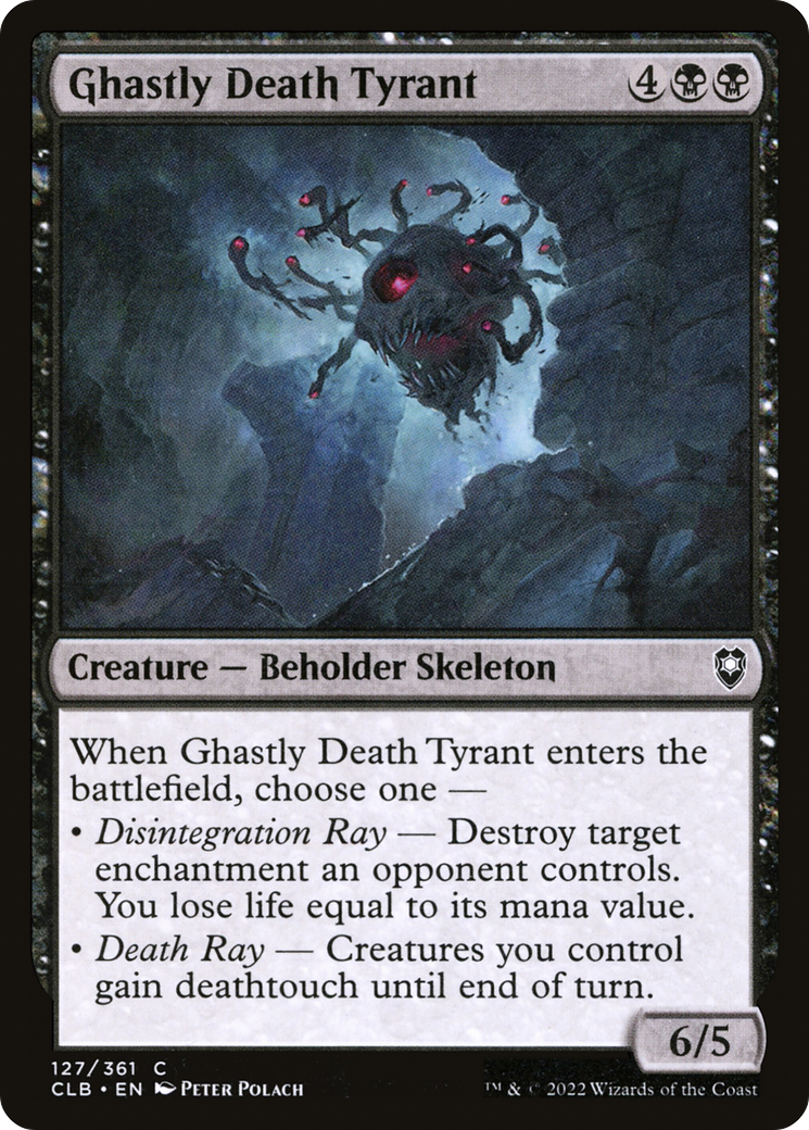 Ghastly Death Tyrant [Commander Legends: Battle for Baldur's Gate] | Grognard Games