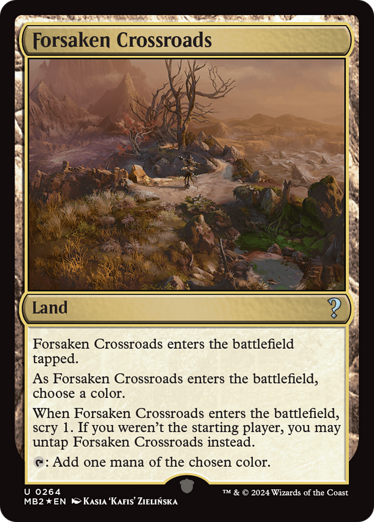 Forsaken Crossroads [Mystery Booster 2] | Grognard Games