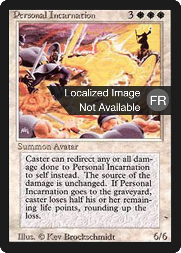 Personal Incarnation [Foreign Black Border] | Grognard Games