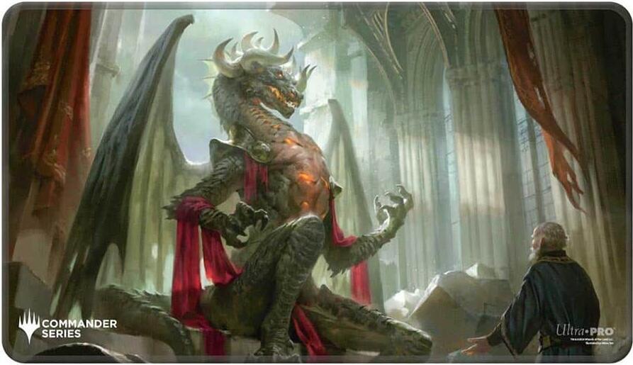Ultra Pro Playmat: MTG Commander Series - Korvold (Stitched Edge) | Grognard Games