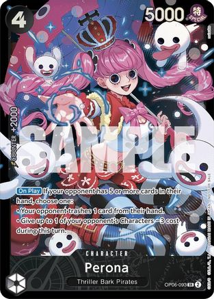 Perona (Store Treasure Cup 2024) (OP06-093) - One Piece Promotion Cards Foil | Grognard Games