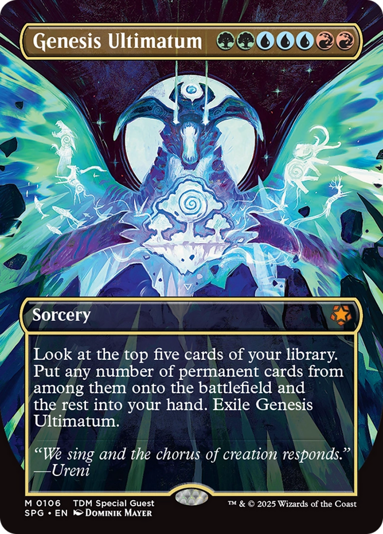 Genesis Ultimatum (Borderless) [Tarkir: Dragonstorm Special Guests] | Grognard Games