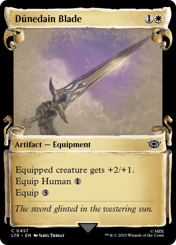 Dunedain Blade [The Lord of the Rings: Tales of Middle-Earth Showcase Scrolls] | Grognard Games