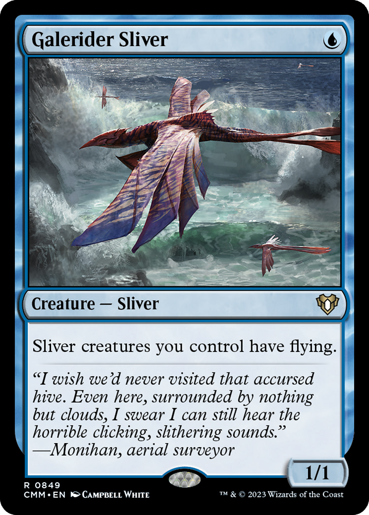 Galerider Sliver [Commander Masters] | Grognard Games