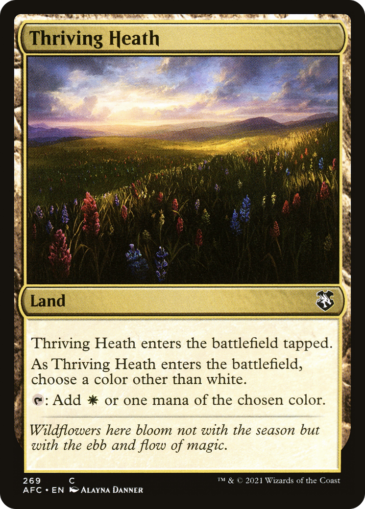 Thriving Heath [Dungeons & Dragons: Adventures in the Forgotten Realms Commander] | Grognard Games