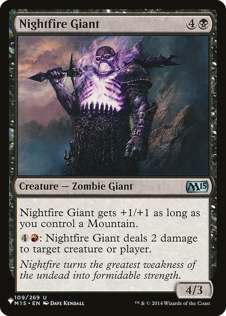 Nightfire Giant [The List] | Grognard Games