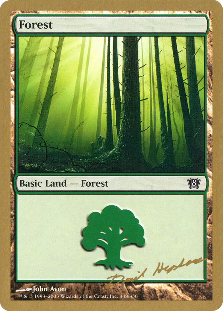 Forest (dh348) (Dave Humpherys) [World Championship Decks 2003] | Grognard Games