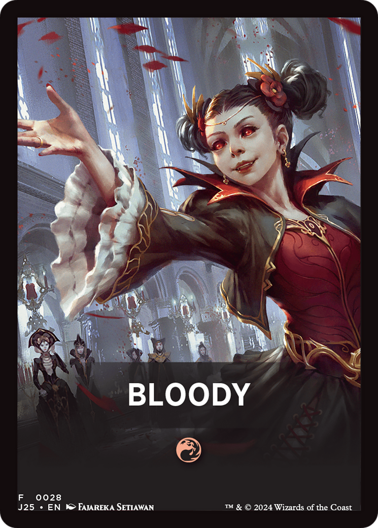 Bloody Theme Card [Foundations Jumpstart Front Cards] | Grognard Games