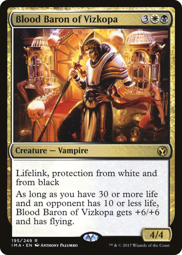 Blood Baron of Vizkopa [Iconic Masters] | Grognard Games