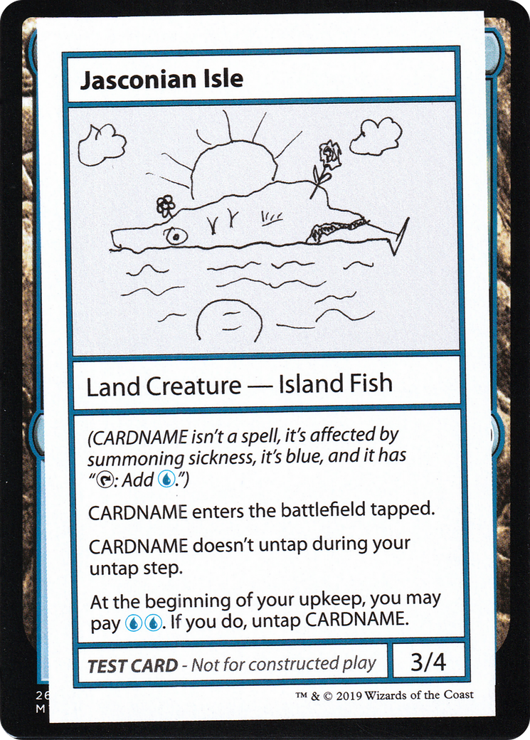 Jasconian Isle (2021 Edition) [Mystery Booster Playtest Cards] | Grognard Games