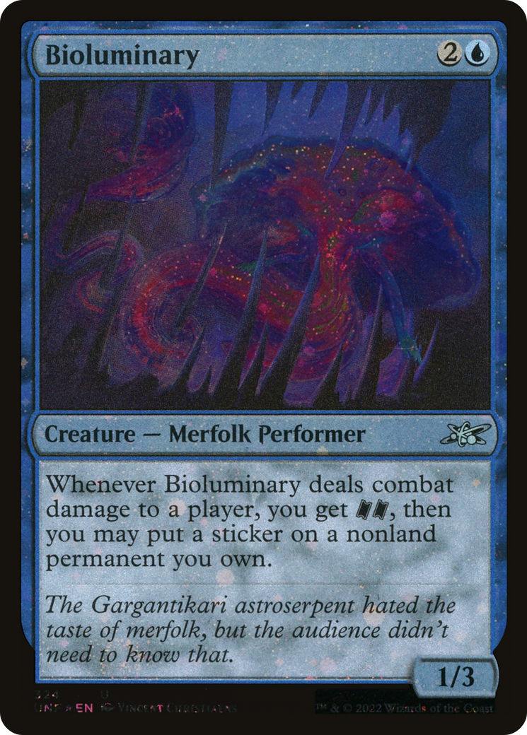 Bioluminary (Galaxy Foil) [Unfinity] | Grognard Games
