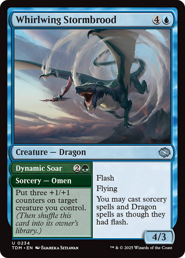 Whirlwing Stormbrood [Tarkir: Dragonstorm] | Grognard Games