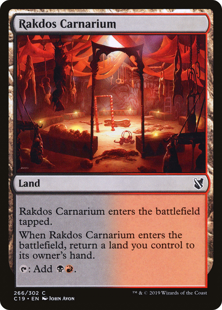Rakdos Carnarium [Commander 2019] | Grognard Games