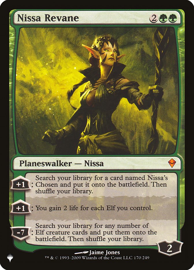 Nissa Revane [The List] | Grognard Games