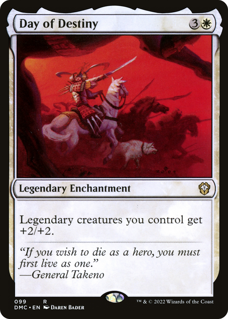 Day of Destiny [Dominaria United Commander] | Grognard Games