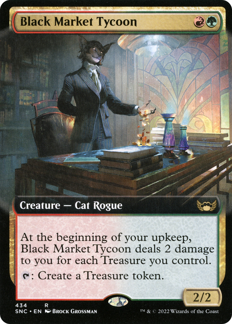 Black Market Tycoon (Extended Art) [Streets of New Capenna] | Grognard Games