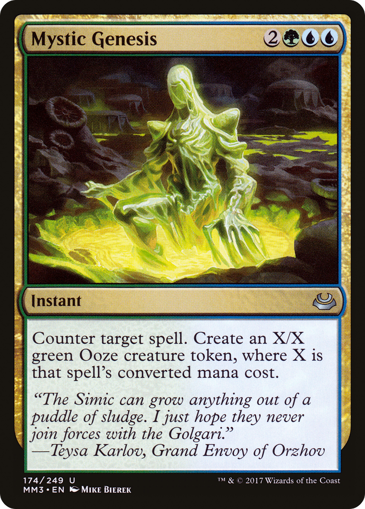 Mystic Genesis [Modern Masters 2017] | Grognard Games