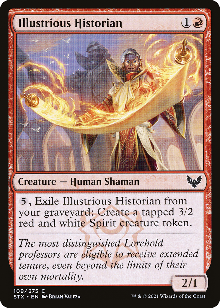 Illustrious Historian [Strixhaven: School of Mages] | Grognard Games